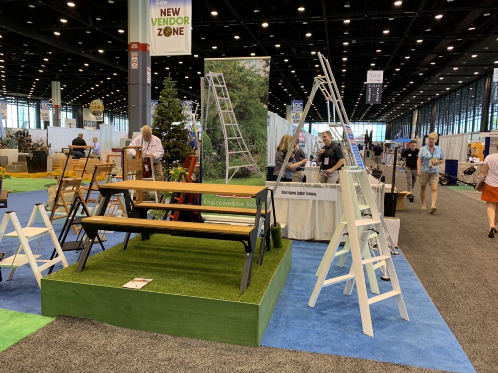 Independent Garden Center Show in Chicago August 1315 Hasegawa Ladders