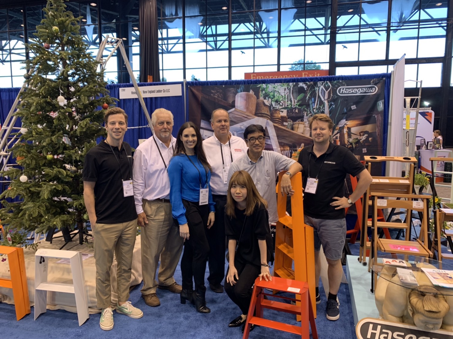 Independent Garden Center Show in Chicago August 1315 Hasegawa Ladders